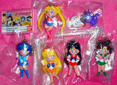 sailor moon plush keychain